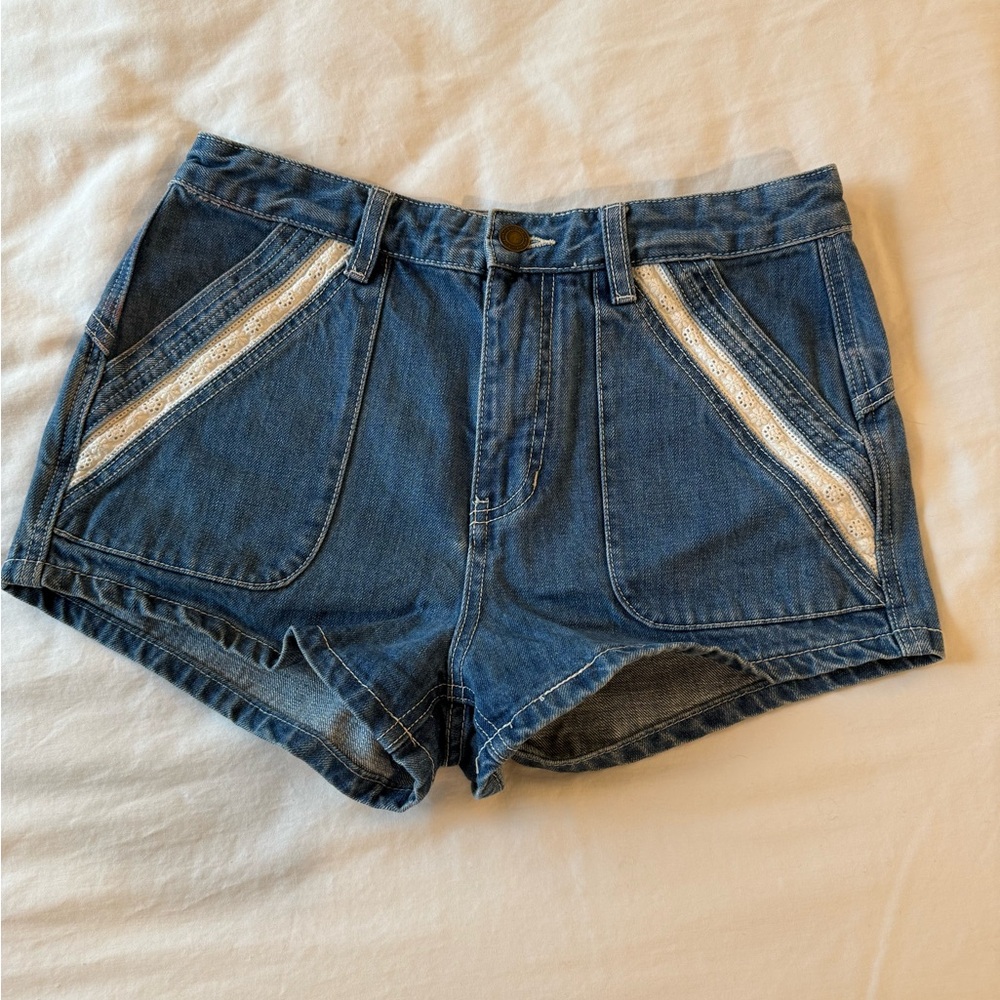 Free People Denim Shorts